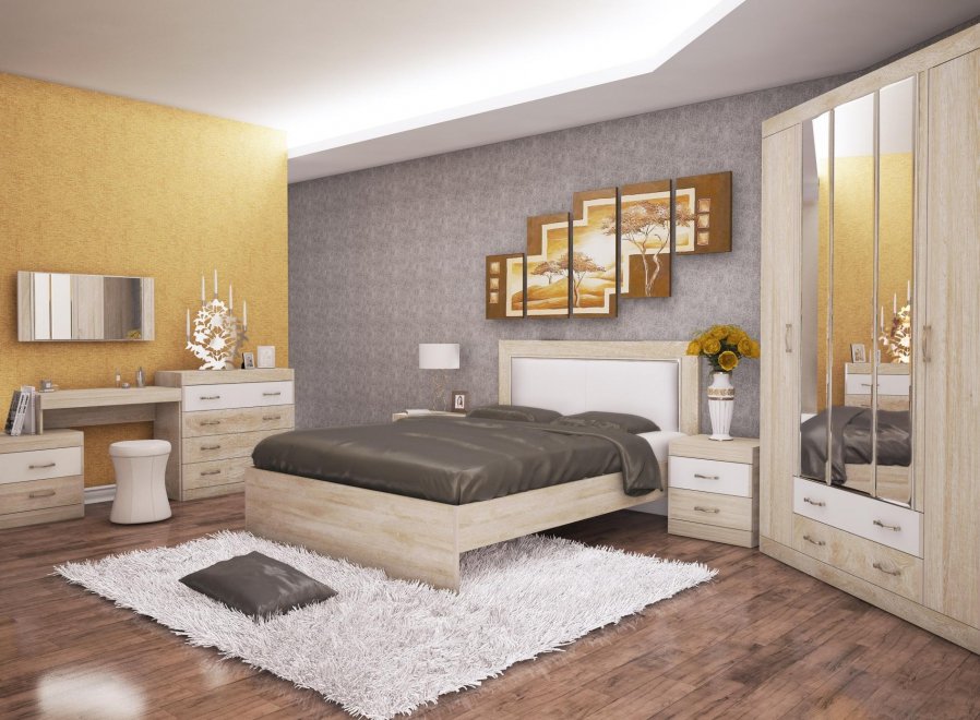 Спальный гарнитур Ника (комплектация 2)