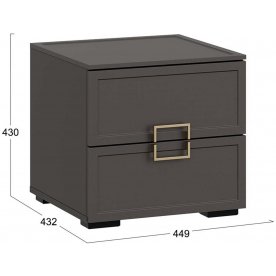 Спальный гарнитур Стелла комплектация 3