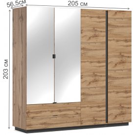 Спальный гарнитур Тахо комплектация 1