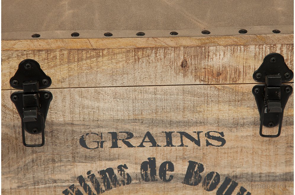 Сундук Perret M-540 дерево / ткань