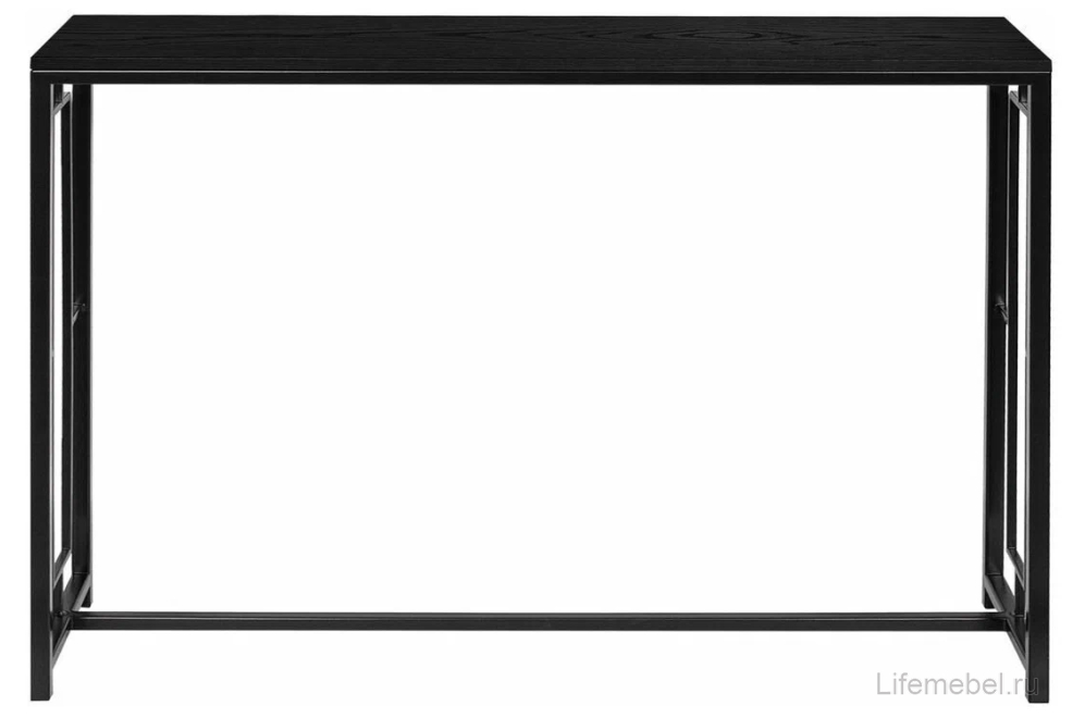 Консольный столик Akur Loft Dublin черный / декор черный