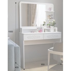 Туалетный столик Ассоль Лайт ТСН-3