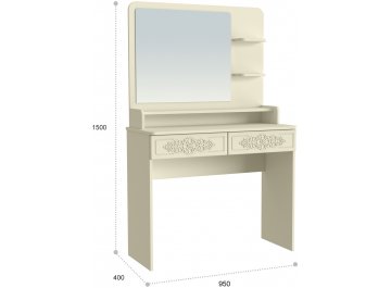 Туалетный столик Ассоль Лайт ТСН-3