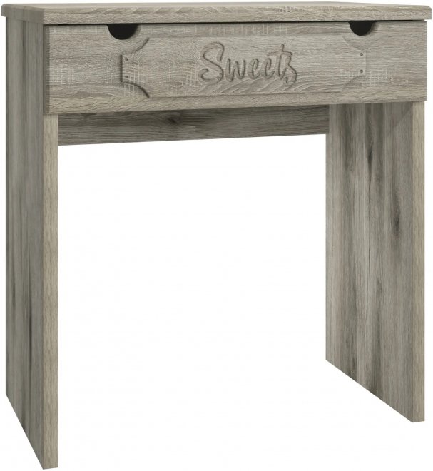 Туалетный столик ДримСтар ДС-008 дуб эвок / дуб сонома темный комплектация 1 (К)