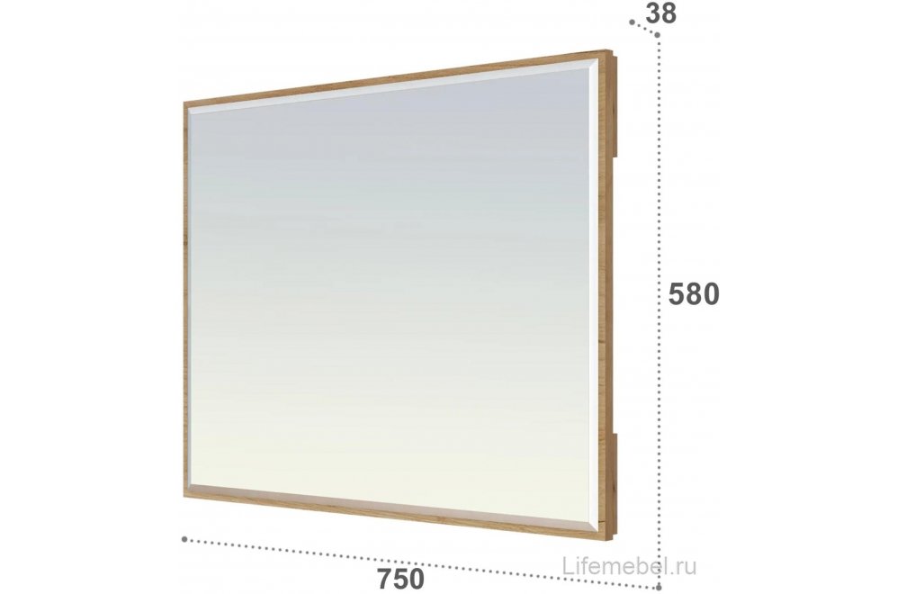 Туалетный столик ЭЛ-22 ЭЛ-24 дуб крафт золотой / графит