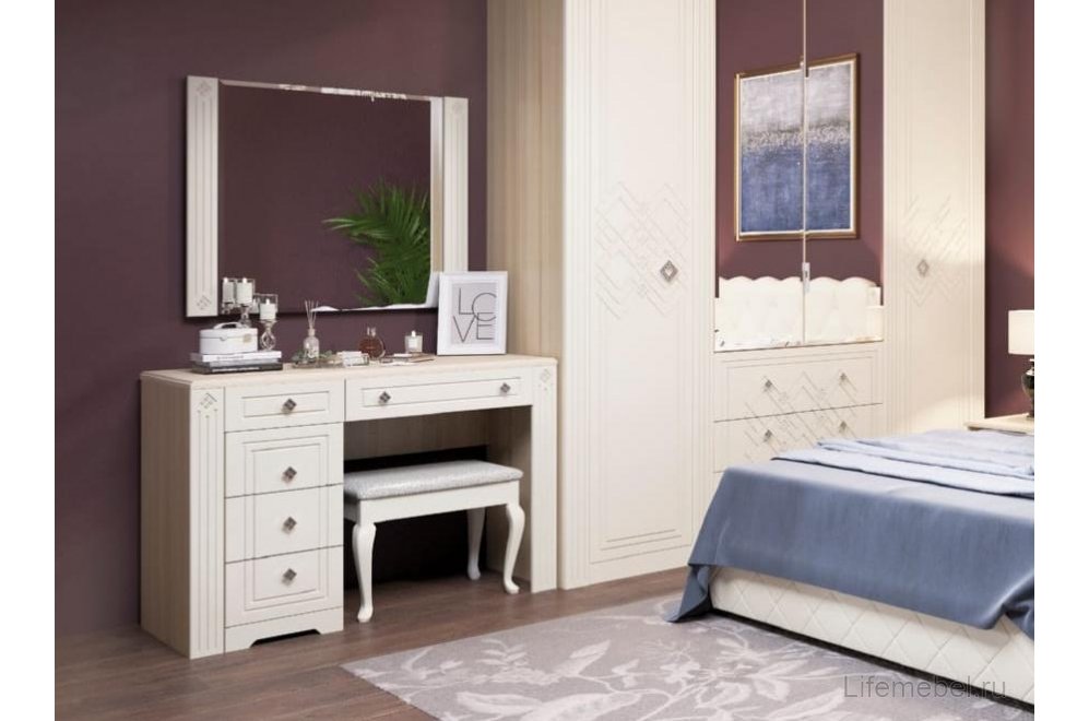 Туалетный столик Капелла №12.2 туя светлая