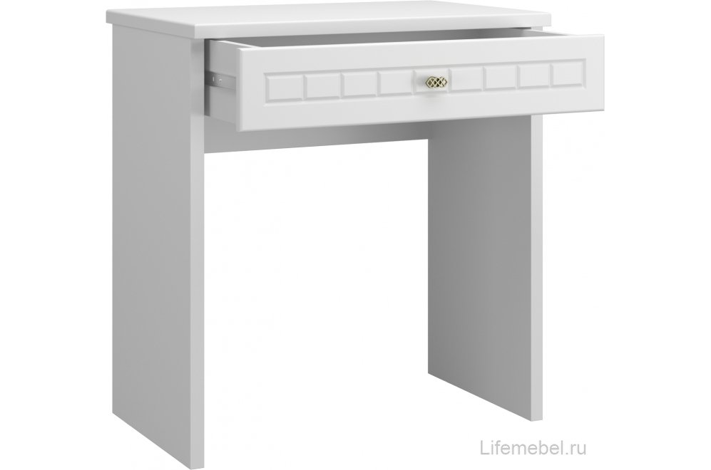 Туалетный столик Монблан МБ-72К белое дерево