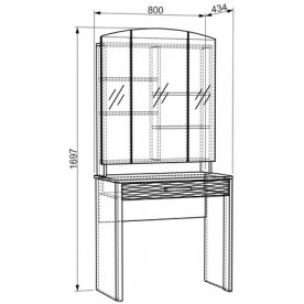 Туалетный столик Ривьера