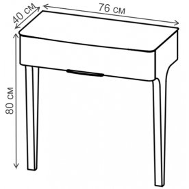 Туалетный столик Верона