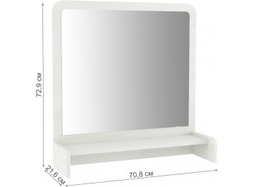 Зеркало для туалетного столика ТН-1