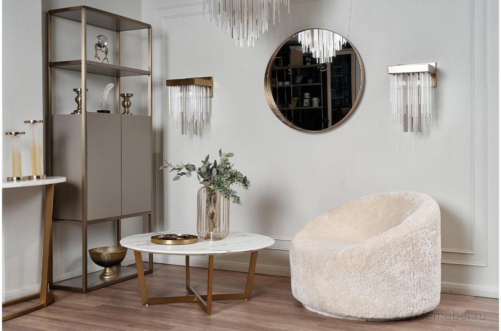 Зеркало Гогенц-4 золото