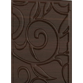 Зеркало настенное со вставками Ирис 18 дуб тортона