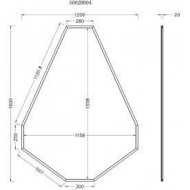 Зеркало Октагон-2