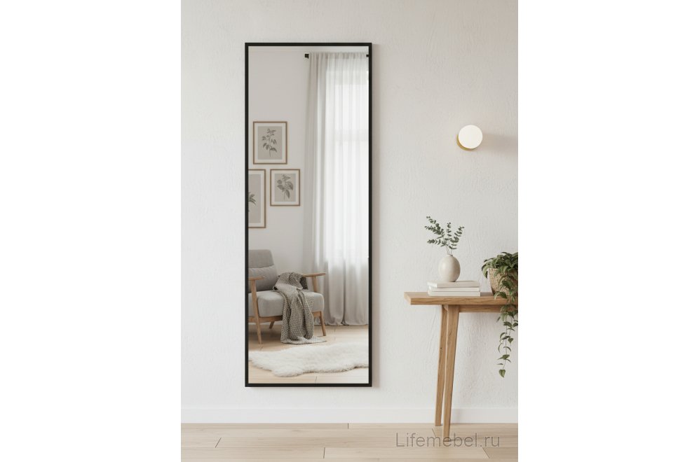 Зеркало Сельетта-5 черный