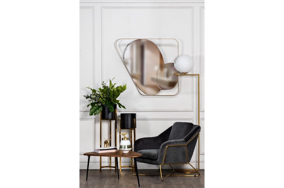 Зеркало Шенон-1 золото