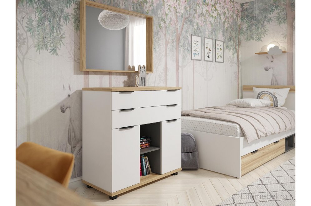 Зеркало Скайлайт СЛ-50 блэквуд ячменный