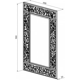 Зеркало Соня Премиум СО-40