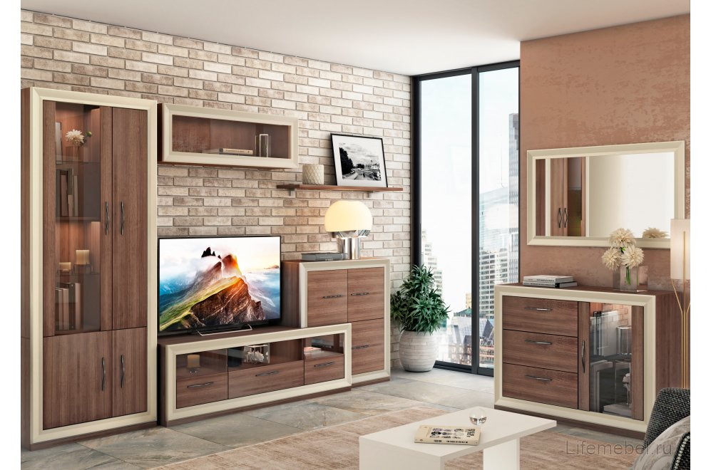 Зеркало ЗР-120 крем