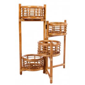 Подставка для цветов Fourth Planter золотой мед