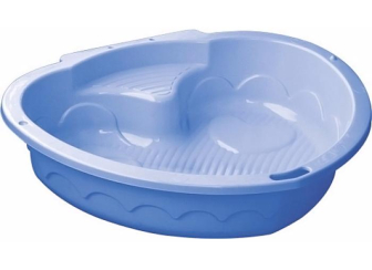 Детская песочница-бассейн Сердечко