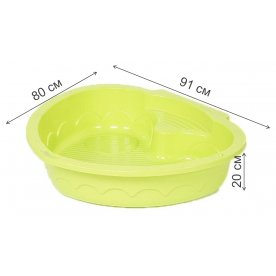 Песочница-бассейн Сердечко 434