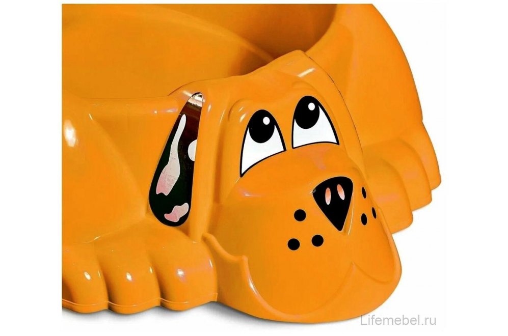 Песочница Sheffilton Kids Собачка 432 оранжевый / зеленый