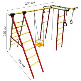 Детский спортивный комплекс Карусель 3.3.21.01 Букварь-2