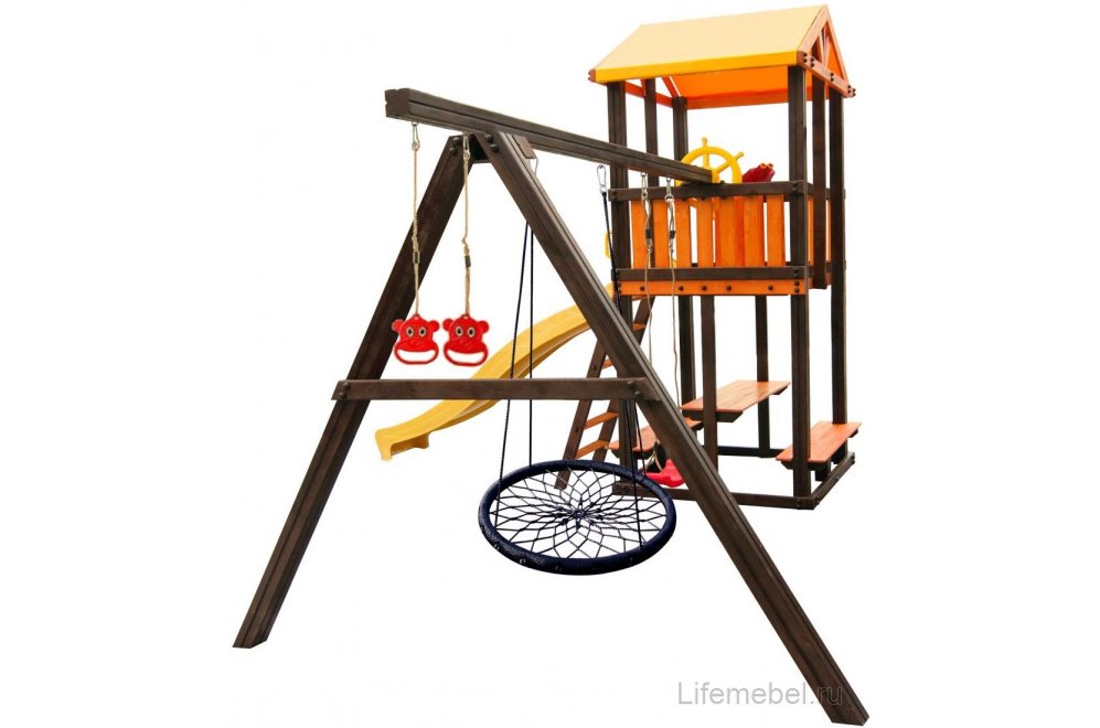 Детская площадка Bari-3 паутина качели