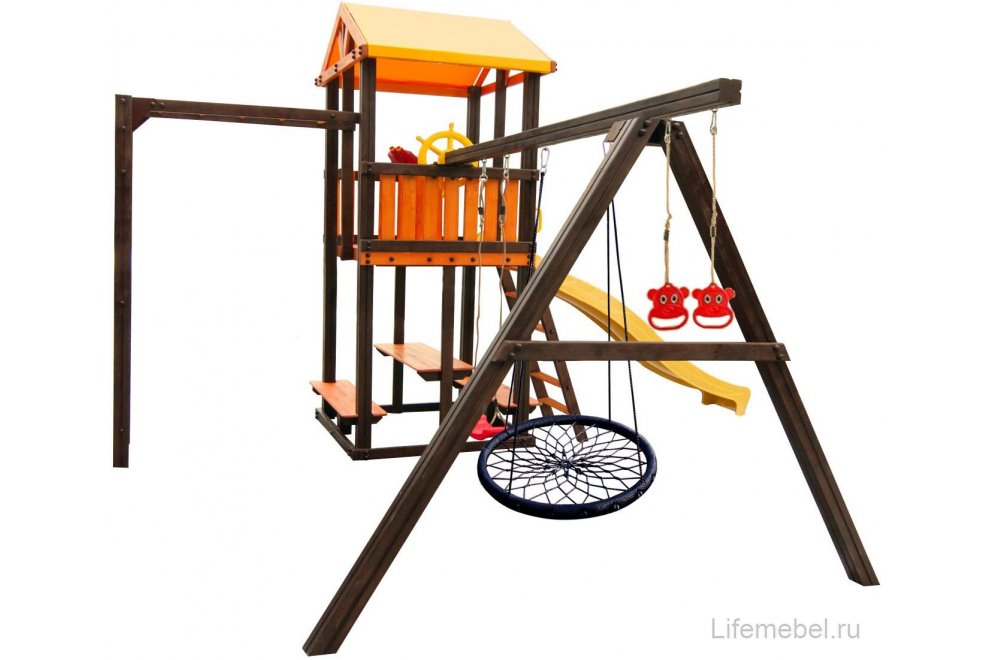 Детская площадка Bari-6 паутина качели