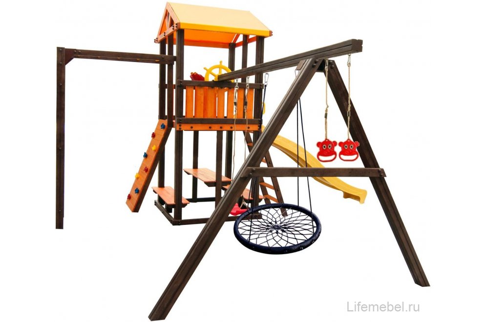 Детская площадка Bari-7 паутина качели