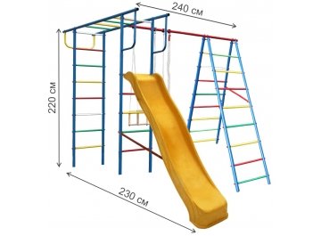 Металлическая детская площадка Гудвин с горкой
