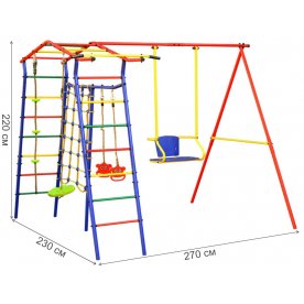 Детский спортивный комплекс ДСК Игромания-1 Скалолаз дачный КМС-401