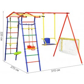 Детский спортивный комплекс ДСК Игромания-2 Футбол дачный КМС-402