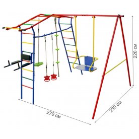 Детский спортивный комплекс ДСК Игромания-3 Пресс дачный КМС-403