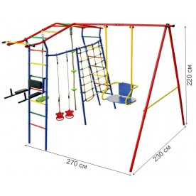 Детский спортивный комплекс ДСК Игромания-5 Фитнесс дачный КМС-405