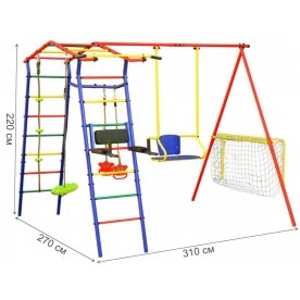 Детский спортивный комплекс ДСК Игромания-6 Спорт дачный КМС-406