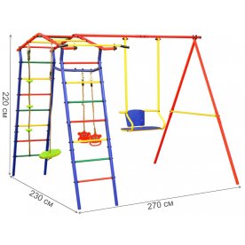 Детский спортивный комплекс ДСК Игромания дачный Базовый КМС-400