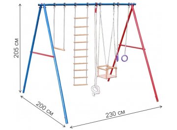 Металлическая детская площадка Ганс мини