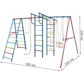 Детский спортивный комплекс Вертикаль-А+П макси