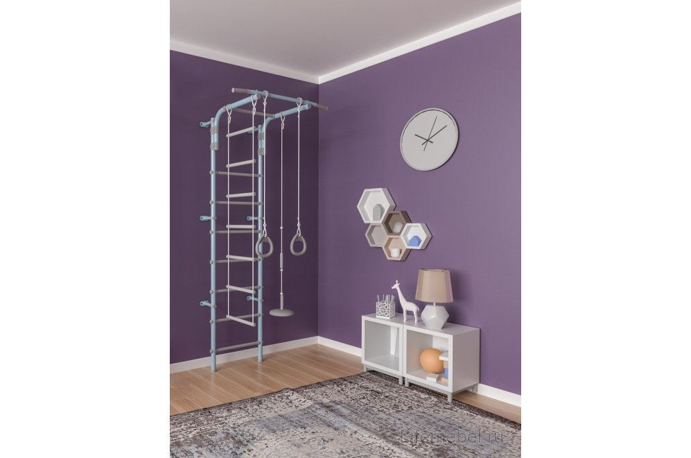 Спорткомплекс Pastel 2 бирюзовый / серый