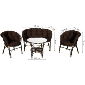 Комплект для отдыха Багама 3+1