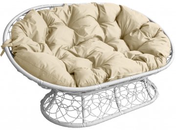 Комплект для отдыха из ротанга Мамасан Папасан