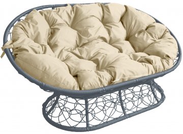 Комплект для отдыха из ротанга Мамасан Папасан