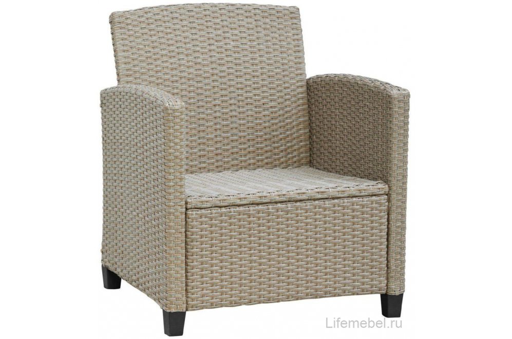 Комплект для отдыха из ротанга AFM-804B бежевый