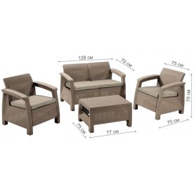 Комплект для отдыха Yalta 2set AFM-1020B