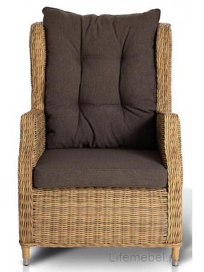 Кресло из ротанга Энигма соломенное