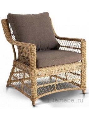 Кресло из ротанга Гранд Тали соломенное