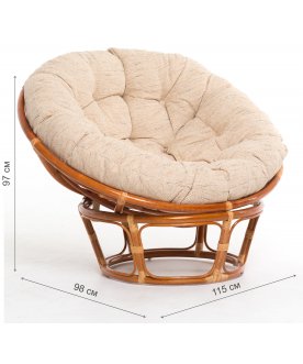 Кресло из ротанга Papasan 23/01