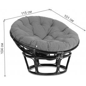 Кресло из ротанга Papasan/Папасан 23/01 W