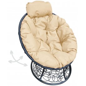 Кресло из ротанга Папасан мини